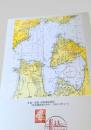 青森?函館 津軽海峡海図 『青函連絡船100年』（2015年6月刊より）