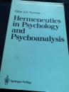 Hermeneutics in Psychology and Psychoanalysis（心理学・精神分析の解釈学）