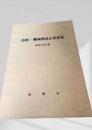 造船・機械関連企業要覧 昭和55年度