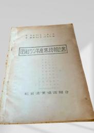 昭和30年度 業務報告書