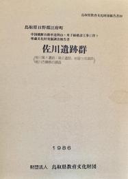 佐川遺跡群 :中国横断自動車道岡山・米子線建設工事に伴う埋蔵文化財発掘調査報告書 ＜鳥取県教育文化財団報告書 20＞
