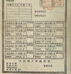 木炭購入通帳　（家庭用・北海道）2部一括