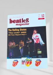 beatleg magazine ビートレッグ 2002年12月号 ローリング・ストーンズ The Licks 2002 US Tour Report Part 1