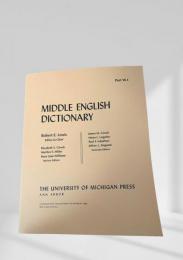 MIDDLE ENGLISH DICTIONARY Part W.1