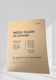 MIDDLE ENGLISH DICTIONARY Part W.2