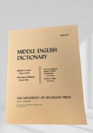 MIDDLE ENGLISH DICTIONARY Part S.13