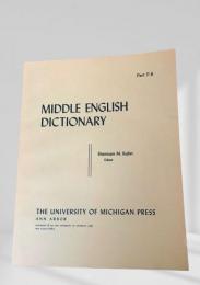MIDDLE ENGLISH DICTIONARY　Part P.6