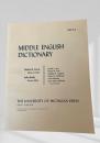 MIDDLE ENGLISH DICTIONARY　Part S.2