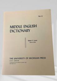 MIDDLE ENGLISH DICTIONARY　Part Q