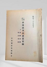 工場鑛山非常炊事班設置要網