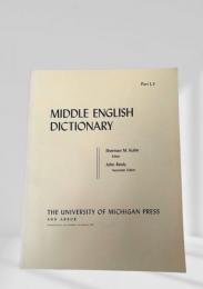 MIDDLE ENGLISH DICTIONARY　Part L.3