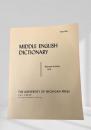 MIDDLE ENGLISH DICTIONARY　Part M.6