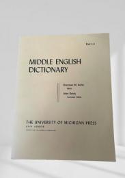 MIDDLE ENGLISH DICTIONARY　Part L.4