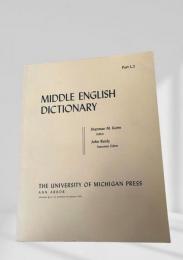MIDDLE ENGLISH DICTIONARY　Part L.2