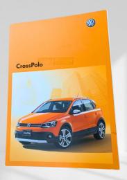 Volkswagen CrossPolo フォルクスワーゲン　2010年 カタログ 開き三つ折り