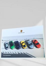 Porsche Model Range (Price & Specifications) ポルシェ　2021年 カタログ