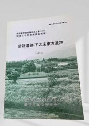 針箱遺跡・下之庄東方遺跡