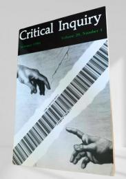 Critical Inquiry Vol.20 No.4 クリティカル・インクワイアリー1994年夏