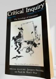 Critical Inquiry Vol.14 No.3  第14巻第3号1988年春