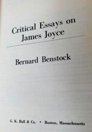 Critical Essays on James Joyce　ジェイムズ・ジョイスに関する批評論文集