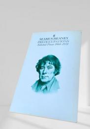 Preoccupations Selected Prose 1968　1978　