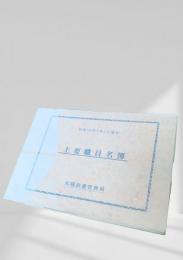 主要職員名簿 昭和36年5月1日現在