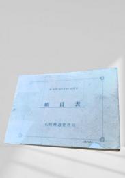 職員表（昭和28年8月20日現在）