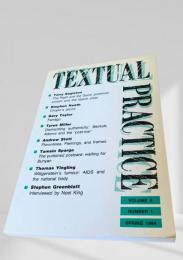 Textual Practice Volume 8 Number 1 Spring 1994 第8巻 第1号 1994年春号