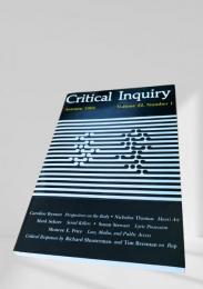 Critical Inquiry Volume 22 Number 1 Autumn 1995 第22巻 第1号 1995年秋号