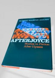 After Joyce  Studies in Fiction After Ulysses　アフター・ジョイス