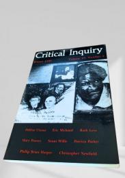 Critical Inquiry Vol.19 No.2　クリティカル・インクワイアリ 第19巻第2号