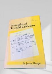 Principles of Textual Criticism　本文批評の原理