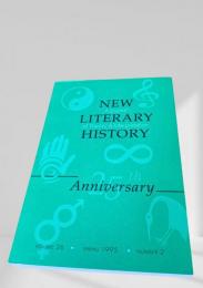 New Literary History Vol. 26 No.2（ニュー・リテラリー・ヒストリー 第26巻 第2号）