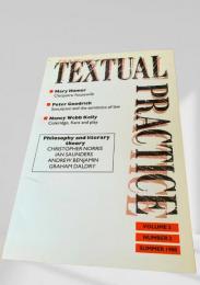 Textual Practice Vol. 2 No.2（テクスチュアル・プラクティス 第2巻 第2号）
