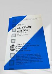 New Literary History ニュー・リテラリー・ヒストリー 第21巻第4号 (1990年秋)