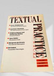 Textual Practice テクスチュアル・プラクティス 第2巻第1号 (1988年春)