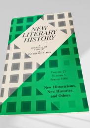 New Literary History Vol. 21, No. 3 第21巻第3号（1990年春）
