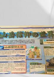 北海道新聞 世界と図解シリーズ 大図解  山岳信仰の世界  2004.7.12