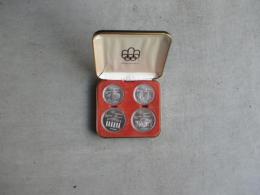 １９７６年カナダ第２１回モントリオールオリンピック記念銀貨セット　古銭