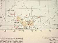 地形図　四国　愛媛　魚島(左寄り下　越智郡)　50000分の1　1枚