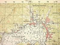 地形図　四国　香川　草壁(左側　小豆郡)　50000分の1　1枚