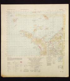 地形図　四国　香川 仁尾町(真ん中寄り下部　三豊市)　50000分の1　1枚