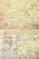 地形図　九州　鹿児島　川内　50000分の1　1枚