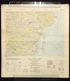 地形図　九州　宮崎　飫肥　50000分の1　1枚