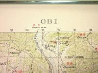 地形図　九州　宮崎　飫肥　50000分の1　1枚