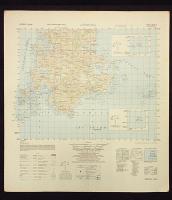 地形図　九州　長崎　壱岐島郷ノ浦(左側)　50000分の1　1枚