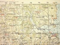 地形図　九州　長崎　壱岐島郷ノ浦(左側)　50000分の1　1枚