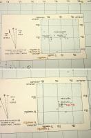 地形図　九州　長崎　壱岐島郷ノ浦(左側)　50000分の1　1枚
