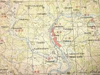 地形図　九州　鹿児島　宮之城町(右寄り真ん中　現在のさつま町)　50000分の1　1枚