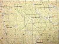 地形図　九州　鹿児島　宮之城町(右寄り真ん中　現在のさつま町)　50000分の1　1枚